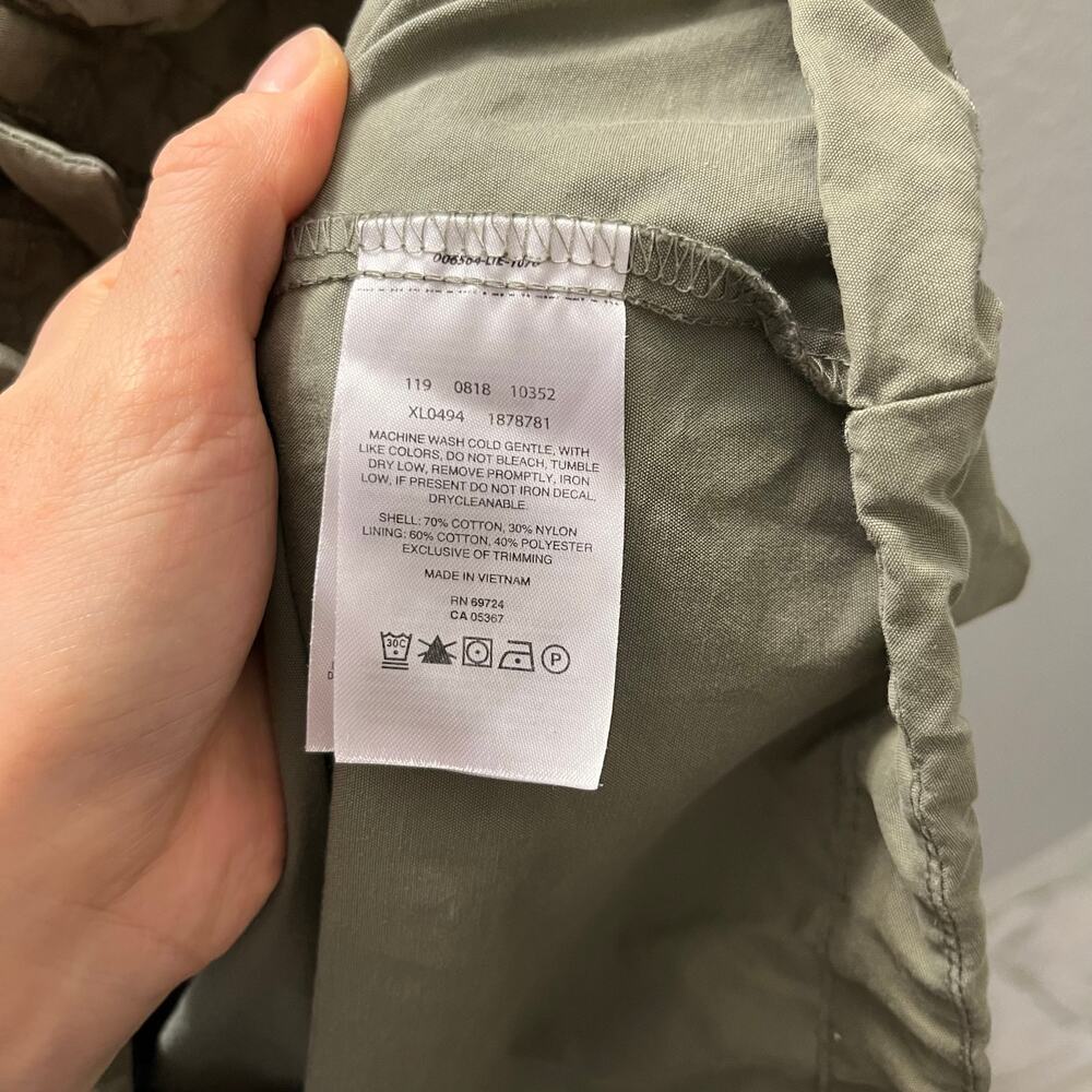 Columbia Cultus Lake Olive Green Utility Anorak Jacket Hooded Parka M Gorpcore - Picture 9 of 9